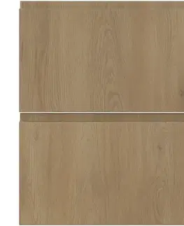 Dvierka a čelá zásuviek pre kuchynske skrinky Kuchynská predná časť D60s2+1  T8 K282 Dub Cremona Grii