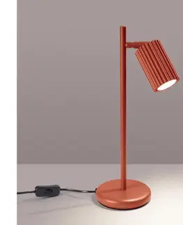 Lampy BRILAGI - LED stolná lampa CRESTO 1xGU10/10W/230V červená BR.1643