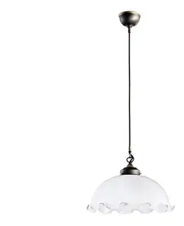Svietidlá Kolarz 731.30.74 - Luster na lanku NONNA 1xE27/75W/230V biela 731.30.74