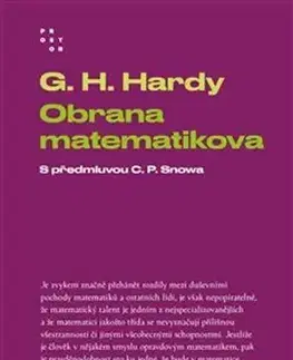 Matematika, logika Obrana matematikova - G. H. Hardy
