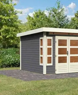 Drevené Drevený záhradný domček KASTORF 6 Lanitplast