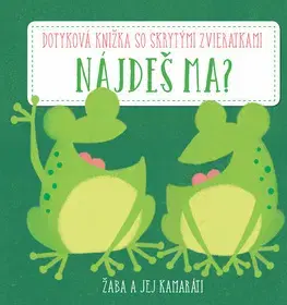 Leporelá, krabičky, puzzle knihy Nájdeš ma? Žaba a jej kamaráti