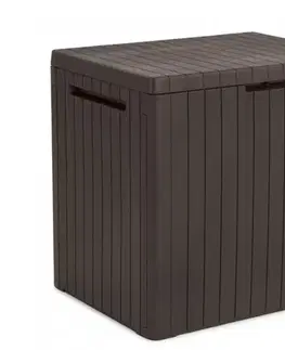 Úložné boxy a chladničky KETER Úložný box URBAN 113L | hnedá