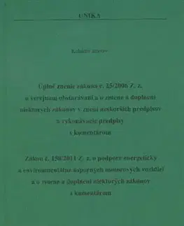 Ekonómia, manažment, marketing Úplné znenie zákona č. 25/2006 Z.z. / Zákon č. 158/2011