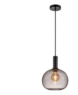 Svietidlá Nordlux - Luster na lanku ALTON 1xE27/60W/230V čierna 47313047