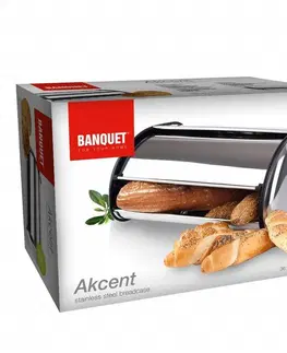 Chlebníky Banquet Nehrdzavejúci chlebník AKCENT, 36 cm
