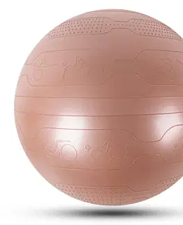 Gymnastické lopty Gymnastická lopta inSPORTline Stretch Ball 75 cm mocha mousse