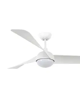 Ventilátory Lucci Air 21617049 - LED stmievateľný stropný látor OSPREY 1xGX53/12W/230V pr. 132 cm biely + diaľkové ovládanie 21617049
