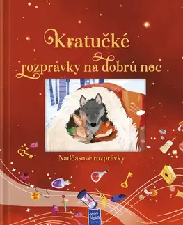 Rozprávky Kratučké rozprávky na dobrú noc (červená)