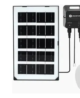 LED osvetlenie  B.V.  - LED solárne svietidlo LED/35W/12V 3000 mAh 6500K priemer 16,8 cm B1020135E