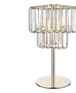 Lampy Zuma Line T0496-01G-F7AC - Stolná lampa HELIOS 1xG9/33W/230V zlatá T0496-01G-F7AC