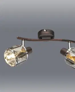 Moderné lampy do obývačky Stropné bodové svietidlo 54357-2B LS2