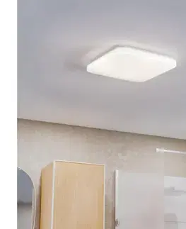 Svietidlá Eglo 902076 - LED Kúpeľňové stropné svietidlo FRANIA LED/18W/230V 33x33 cm IP44 902076