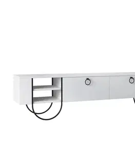 TV stolíky TV stolík Norfolk Tv Stand - White