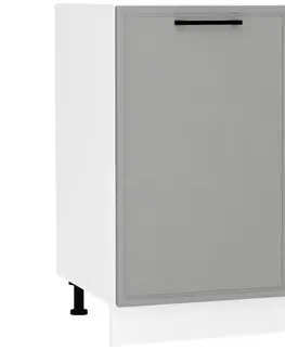 Kuchynské skrinky stojace Kuchynská skrinka Emily D45 PL Dast Grey
