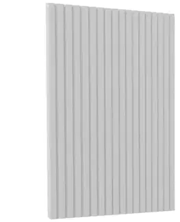 Kuchynské skrinky Čelo skrinky Luxeo F14-D60ZS-AX ryfla white