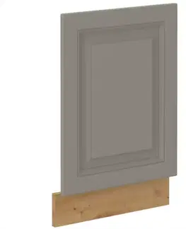 Dvierka a čelá zásuviek pre kuchynske skrinky Dvierka umývačky riadu Stilo claygrey/artisan 570x446