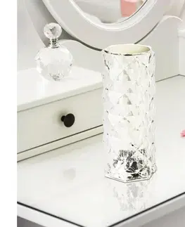 Lampy Eglo 75816 - LED RGB stmievateľná nabíjacia stolová lampa LUCIGNANO LED/800mAh priehľadná 75816