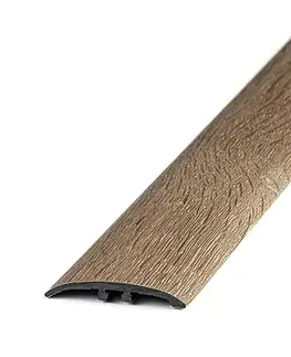 Přechodové lišty a profily > Multi Prechodový profil CANADIAN DESIGN Multi Calgary 50 mm, oblý (lepený) | nivelácia 0 - 7 mm | 8594187732141