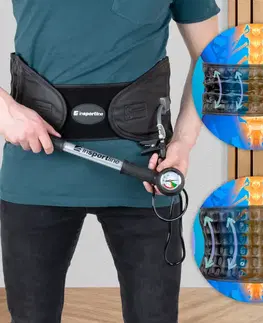 Zdravotné bandáže a ortézy Fixačný bedrový pás inSPORTline Lombes L
