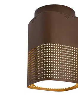 Záhradné lampy Nordlux - Vonkajšie stropné svietidlo SIDARA 1xE27/15W/230V IP54 hnedá 2618406218