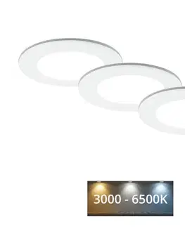 Svietidlá Briloner - SADA 3x LED Kúpeľňové podhľadové svietidlo LED/4,8W/230V IP44 + DO 7034-036