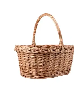 Nákupné tašky a košíky Kinekus Košík prútený 8 42x28xH16 cm HH33 cm mix