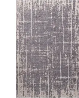 Koberce Koberec Velvet vlna/tmavosivá 200x290cm