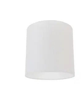 Tienidlo na lampu Lampa tienidlo z látky biele 25/25/25