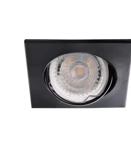 Lampy do spálne Svietidlo ALOR DTL-B 26732 čierny štvorec