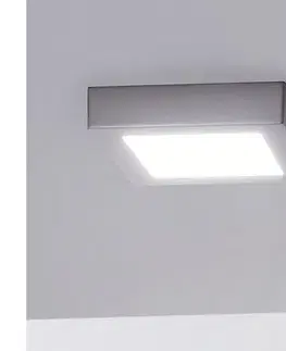 Svietidlá Eglo 78215 - LED stropné svietidlo FUEVA LED/10,9W/230V 17x17 cm matný chróm 78215