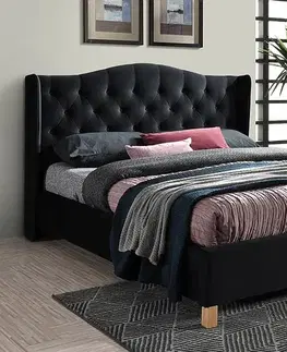 Postele Posteľ ASPEN VELVET 160 Signal