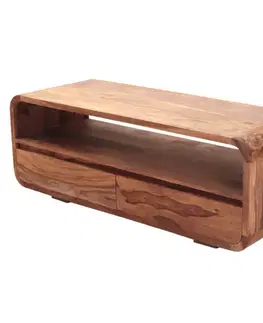 TV stolíky TV stolík 120x45x45 indický masív palisander
