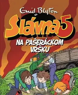 Pre deti a mládež Slávna päťka na Pašeráckom vŕšku - Enid Blyton
