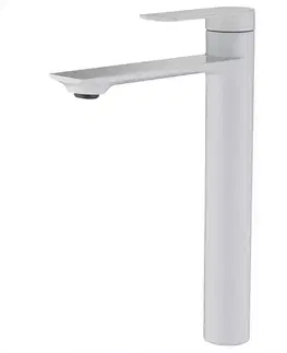 Umývadlové batérie Batéria umývadlová vysoká Siros New biely