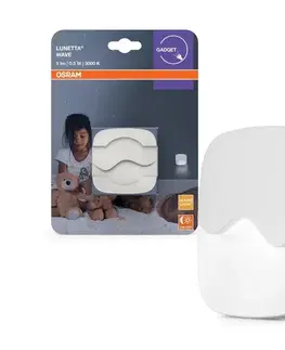 Svietidlá Osram - LED nočné svietidlo do zásuvky so senzorom súmraku LUNETTA LED/0,5W/230V 4099854536632