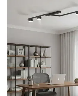 Svietidlá EMIBIG Stropné svietidlo SKAN 3xGX53/12W/230V čierne 1574/3