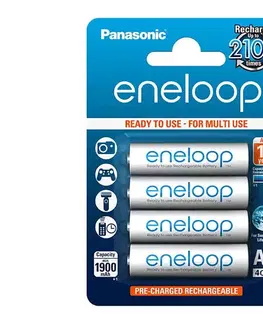 Predlžovacie káble Pana Eneloop BK-3MCCE - 4ks nabíjacie batérie AA Eneloop NiMH/1,2V/1900mAh 11485