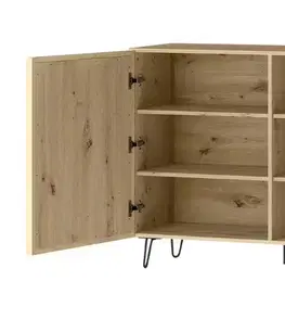 Komody a skrinky Komoda z masívu BIMBO 47, dub divoký / artisan olej