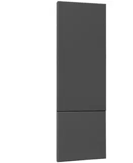 Kuchynské skrinky Čelo skrinky Luxeo F16-D60ZL_D60R  tenký rám dark grey