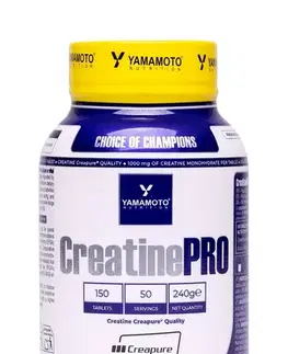 Kreatín Monohydrát Creatine PRO Creapure - Yamamoto 150 tbl.