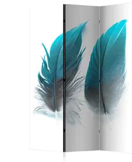 Paravány Paraván Blue Feathers Dekorhome