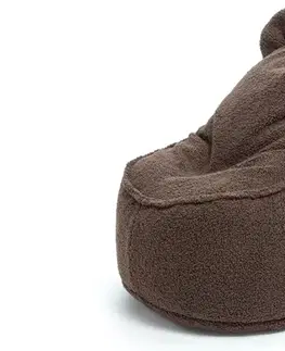Sedacie vaky a kocky Sedací vak Yogi baranček TiaHome - Hnedá