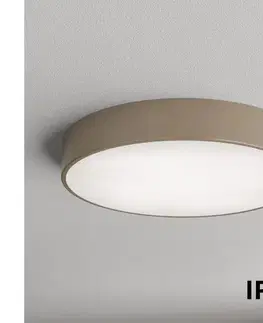 Svietidlá BRILAGI - Kúpeľňové stropné svietidlo CLARE 4xE27/24W/230V pr. 50 cm IP54 béžová 8590828611547