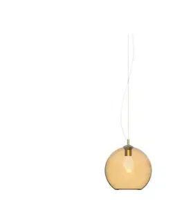 Svietidlá Ideal Lux - Luster na lanku NEMO 1xE27/42W/230V pr. 20 cm béžová 339047