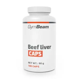 Ostatné špeciálne doplnky výživy GymBeam Hovädzia pečeň CAPS