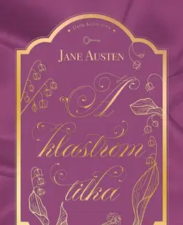 Svetová beletria A klastrom titka - Jane Austen,Mária Borbás