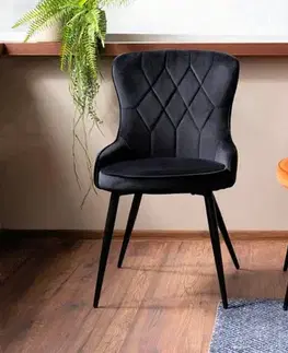 Jedálenské zostavy Jedálenská stolička LOTUS VELVET Signal