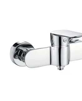 Kúpeľňové batérie Mereo Sprchová nástenná batéria, Viana, bez príslušenstva, 150 mm, chróm CBE60103