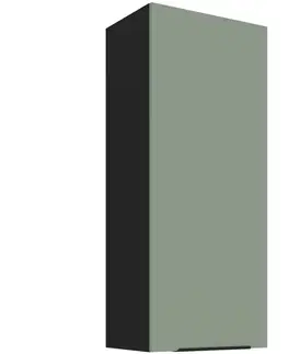 Kuchynské skrinky visiace Kuchynská skrinka Aria-Sa/Bl Anti Fingerprint 45g-108 1f